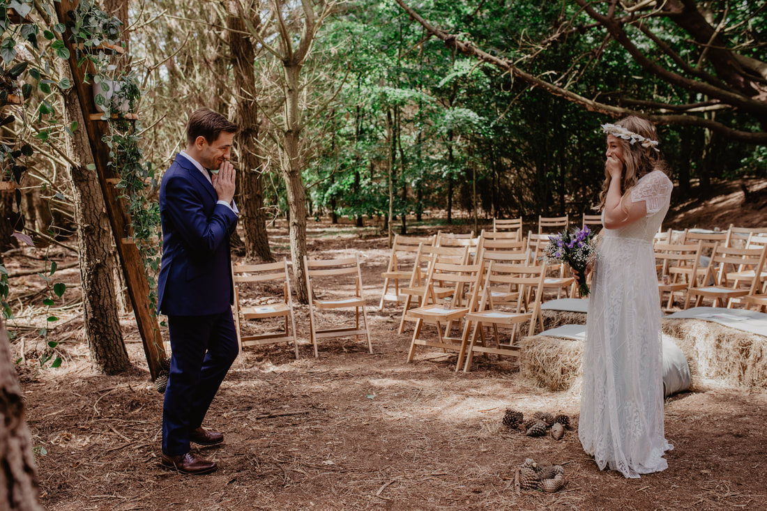 Rob & Izzy's Wedding at The Garlic Farm by Holly Cade - Alternative Candid Documentary Wedding & Portrait Photographer on the Isle of Wight.