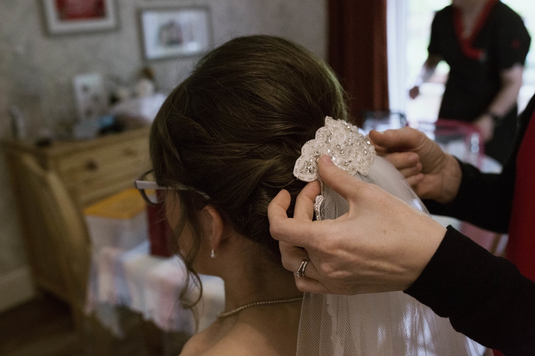 Donna Jones Hairdresser at Guy & Poppy's Wedding at East Dene, Isle of Wight 2017 - Holly Cade Photography, Wedding and Portrait Photographer