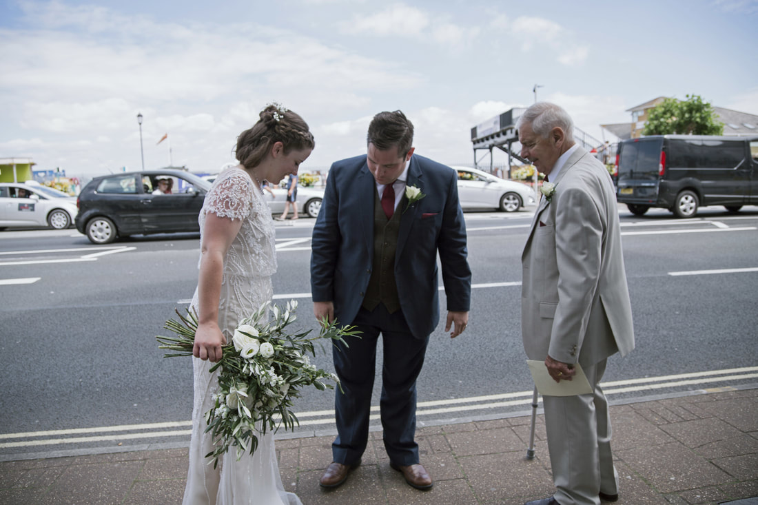 Jay & Hannah's Wedding, Royal Esplanade, Ryde, Isle of Wight - Holly Cade UK Wedding and Portrait Photographer