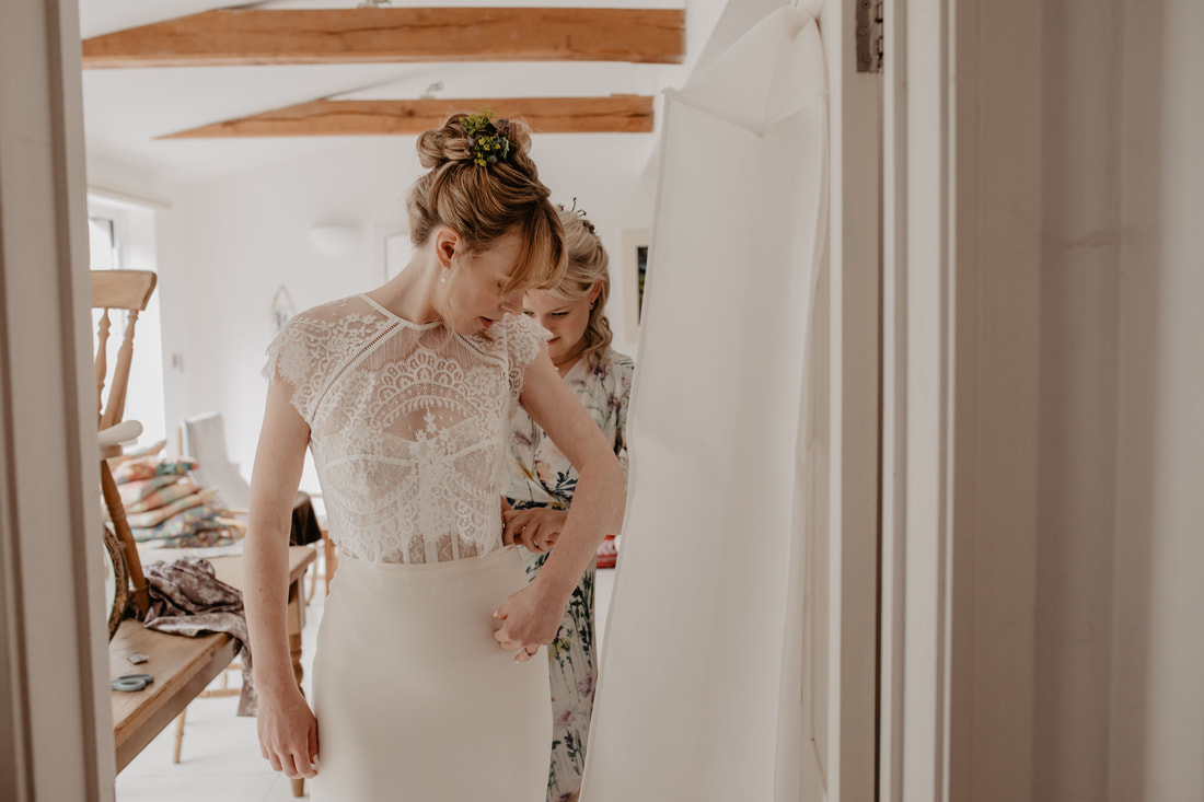 Lizzie & Harry Summer New Barn Farm Wedding by Holly Cade - Alternative Candid Documentary Wedding & Portrait Photographer. Available to shoot on the Isle of Wight, Portsmouth, Southampton, Hampshire, the South Coast of England. 