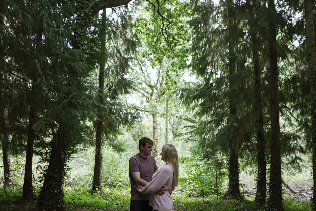 Josh & Sophie's Engagement Shoot at Firestone Copse, Isle of Wight - Holly Cade: UK Wedding & Portrait Photographer, based on the Isle of Wight.