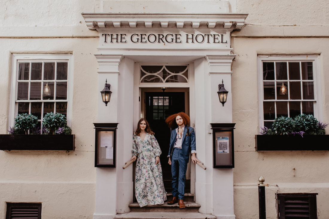 1970s Wedding Inspiration at The George Hotel, Isle of Wight - Holly Cade - Alternative Candid Documentary Wedding & Portrait Photographer. Available to shoot on the Isle of Wight, Portsmouth, Southampton, Hampshire, the South Coast of England, throughout the UK and Worldwide.