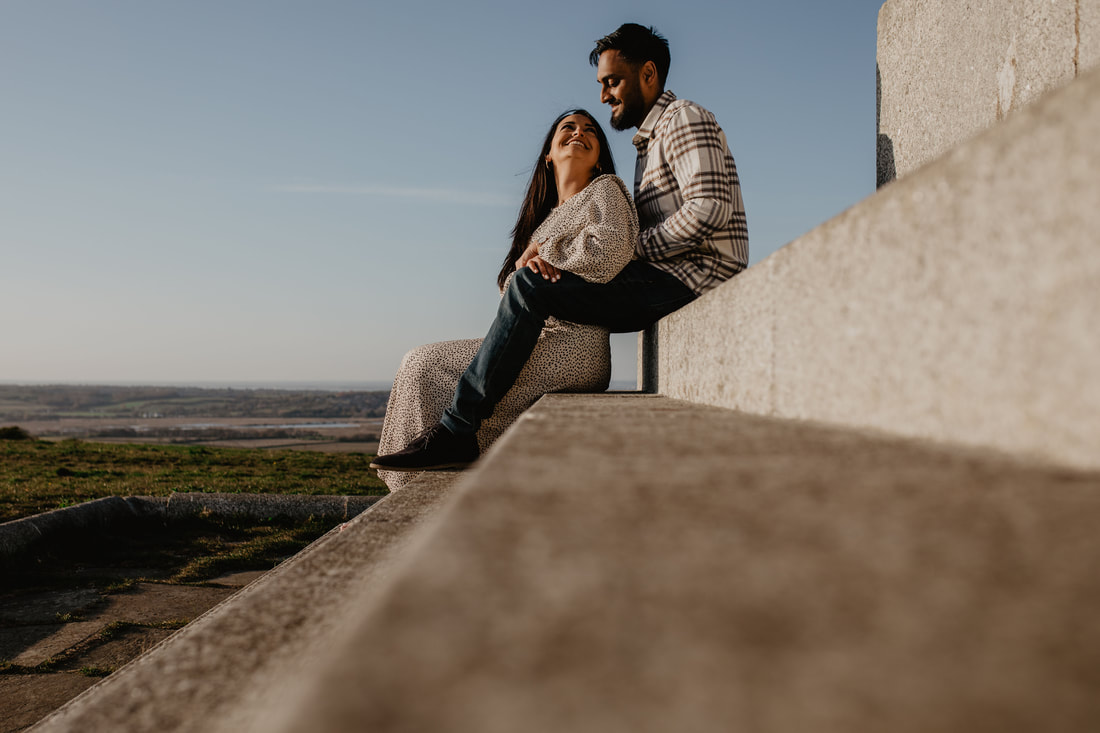 The best locations on The Isle of Wight to have your Engagement Shoot : Holly Cade - Alternative Candid Documentary Isle of Wight Wedding Photographer. Available to shoot in Portsmouth, Southampton, Hampshire, the South Coast of England, throughout the UK and Worldwide.